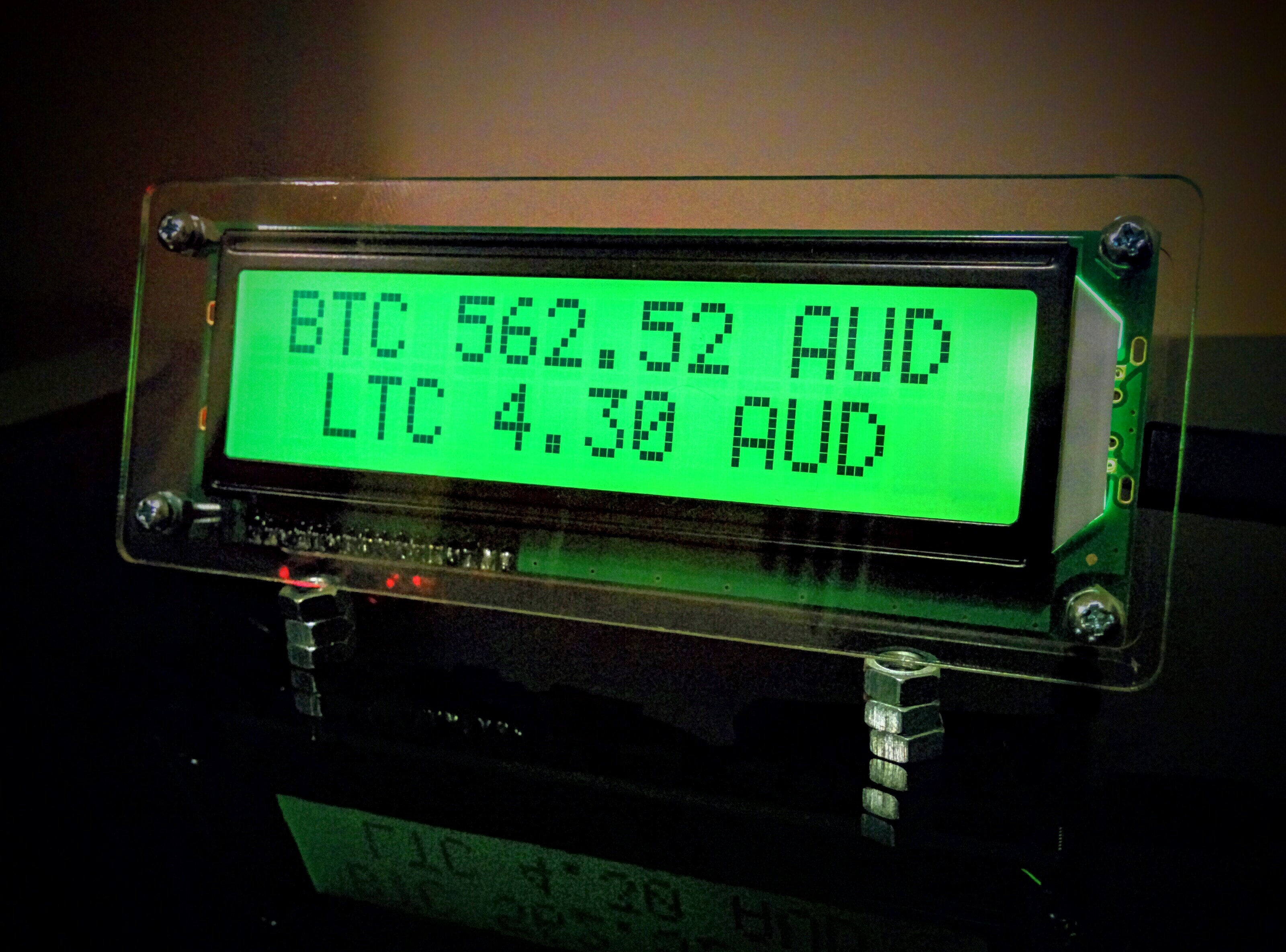 Green screen preview